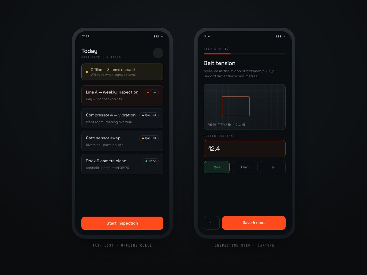 Field technician app